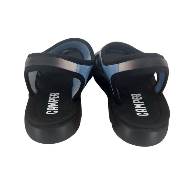 Camper Women's Oruga Multicolored Textile Sandals-Blue Ombre- Size EU 40- /US 9 - Picture 3 of 8